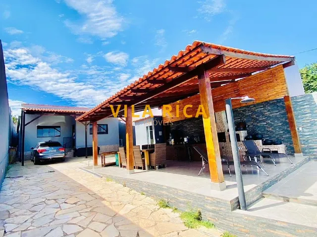 Imagem 2: Casa com 3 Quartos, 400M², Churrasqueira e Piscina na Rua 8 de Vicente Pires