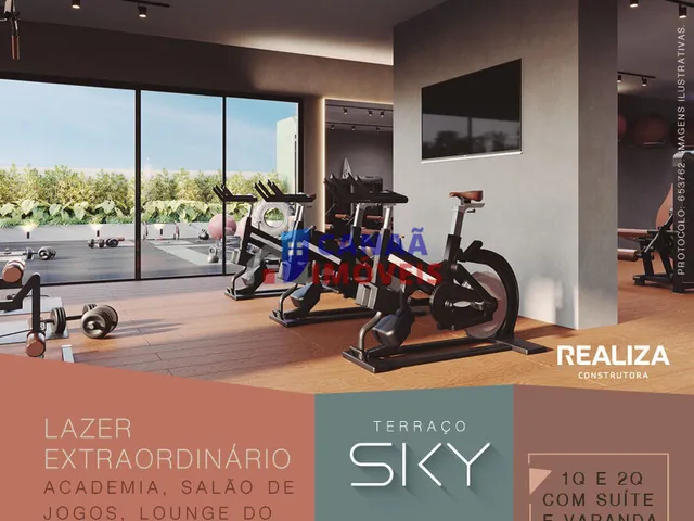 Imagem 8: Apartamento 2 quartos c/ 1 suíte no centro *Terraço Sky