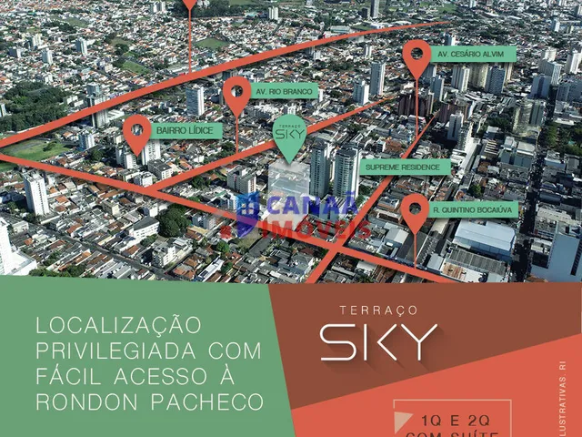Imagem 14: Apartamento 2 quartos c/ 1 suíte no centro *Terraço Sky