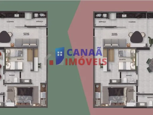 Imagem 11: Apartamento 2 quartos c/ 1 suíte no centro *Terraço Sky