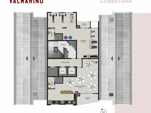 Imagem 12: Valmarino Residencial, 2 Dormitórios na Rua Maximiliano Gaidzinki