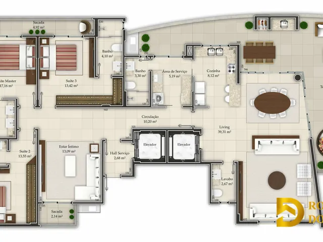 Imagem 16: APARTAMENTO EXCLUSIVO E SELETO PARA VOCÊ QUE BUSCA CONFORTO E ALTO PADRÃO EM CRICIUMA