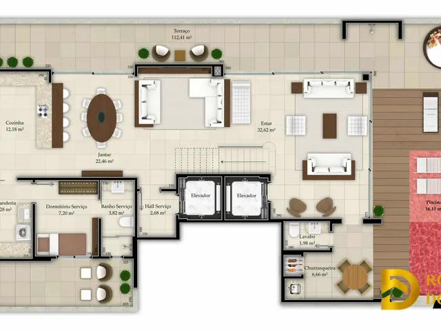 Imagem 11: APARTAMENTO EXCLUSIVO E SELETO PARA VOCÊ QUE BUSCA CONFORTO E ALTO PADRÃO EM CRICIUMA