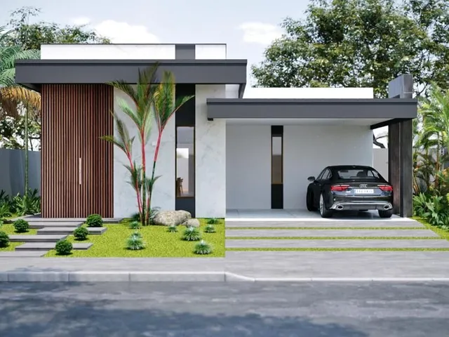 Imagem: A casa possui 5 Dormitórios, 3 Suítes, 2 Banheiros, 4