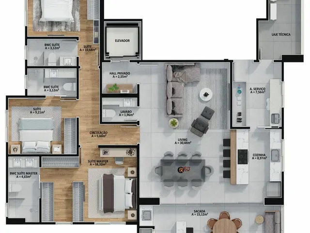 Imagem 7: Apartamento À Venda no Bairro Centro - Itajaí/Sc