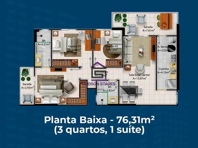Imagem 15: Apartamento na Pedreira - Belém/Pa