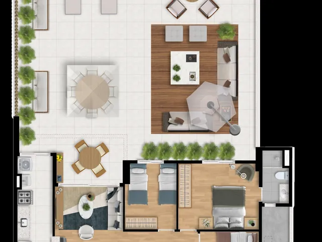 Imagem 2: Apartamentos 02 quartos na Praia de Jaguaribe, Salvador.Ba