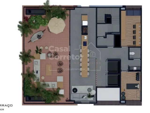 Imagem 13: INCRÍVEL APARTAMENO DE 2 DORMITÓRIOS SENDO 1 SUÍTE