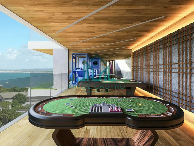 Imagem 6: NEW TIME - Lançamento Studio a Beira Mar da Praia de Pajuçara, Edf com infraestrutura