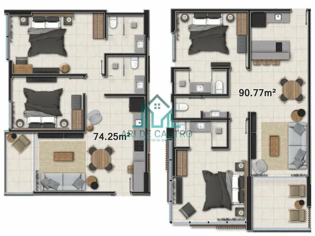 Imagem 6: RITZ BARRA DE SÃO MIGUEL - Apartamento Studio a Beira-Mar, Mobiliado de alto padrão à