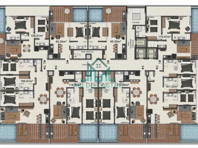 Imagem 10: RITZ BARRA DE SÃO MIGUEL - Apartamento Studio a Beira-Mar, Mobiliado de alto padrão à
