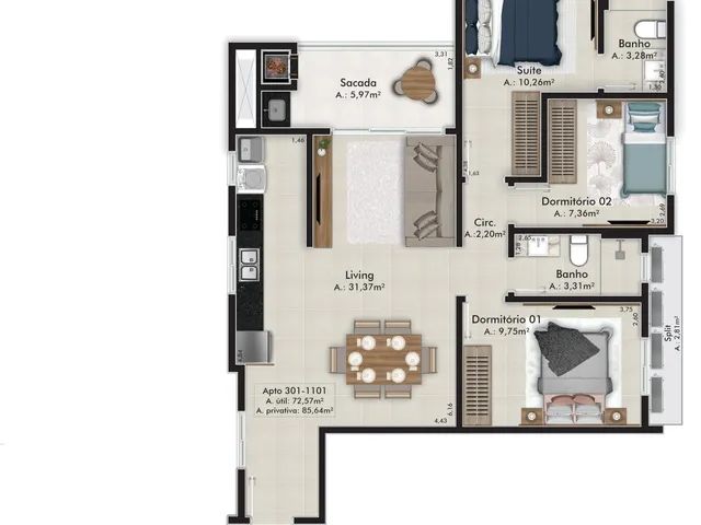 Imagem 5: Apartamento À Venda em Laguna/Sc