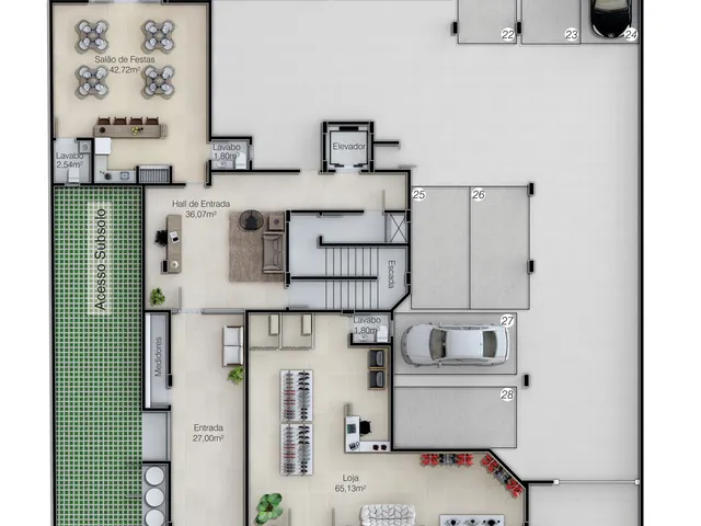 Imagem 4: Apartamento pronto para morar no Centro de Siderópolis