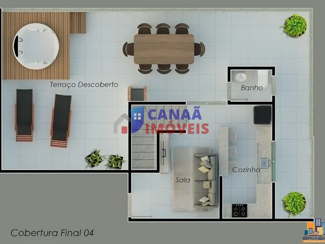Imagem 4: Apartamento 3 quartos c/suíte 80m² Bairro Martins _novíssimo, pronto pra morar