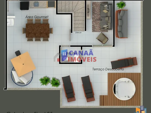 Imagem 15: Apartamento 3 quartos c/suíte 80m² Bairro Martins _novíssimo, pronto pra morar