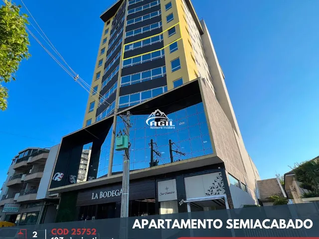 Imagem: Apartamento Semiacabado, de Frente, no Edifício