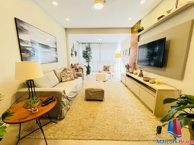 Imagem 6: Cobertura Duplex com vista para o mar. Composta por 4 quartos sendo 2 suítes.Área com