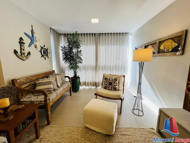 Imagem 14: Cobertura Duplex com vista para o mar. Composta por 4 quartos sendo 2 suítes.Área com