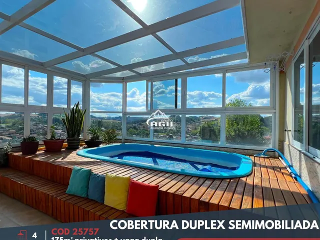 Imagem: Ampla Cobertura Duplex, Semimobiliada, com