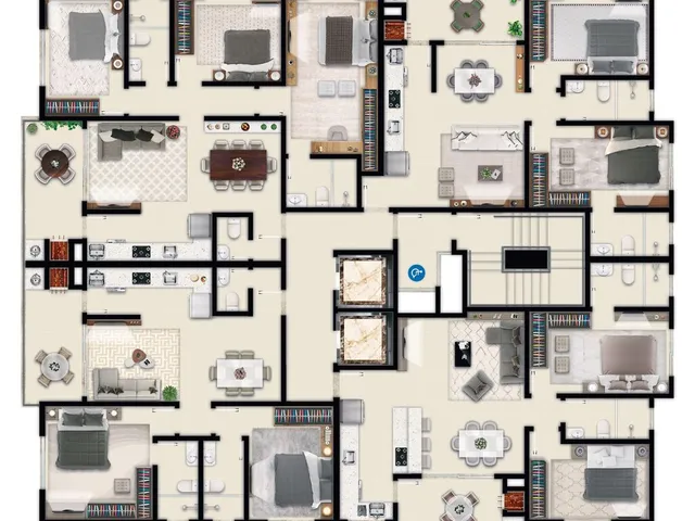 Imagem 8: Acqua - Residencial - Apartamento à venda no bairro Pagani - Palhoça/SC