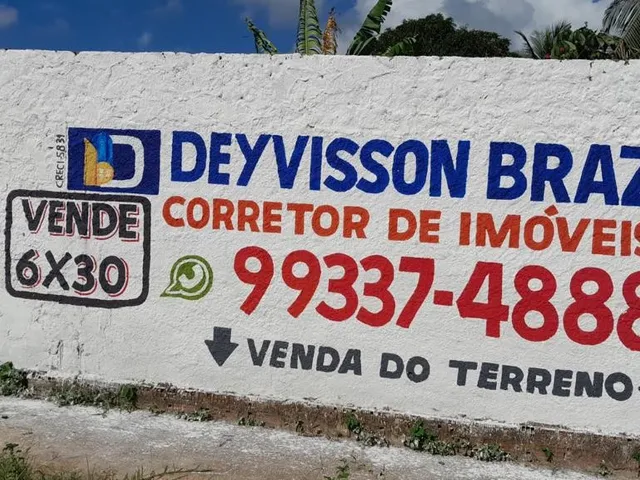 Imagem 1: Rua com Saneamento e Sendo Asfaltada, Iniciado em 03/24 - Terreno Medindo 6X30 180M2