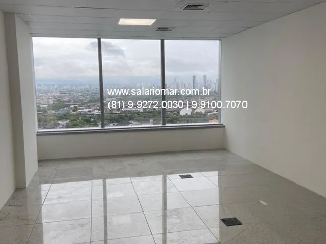 Imagem 2: Sala em Condomínio à Venda no Pina, Recife-PE: 1 Sala, 1 Banheiro, 2 Vagas de Garagem