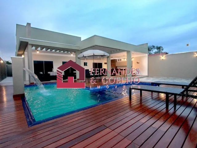 Imagem 1: Casa Itália - 06 Suítes - Equipada - Arquitetura Moderna - Lazer - Pirenópolis - Goiás