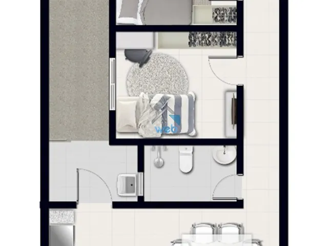 Imagem 2: Casa À Venda no Afonso Pena, com 03 Quartos Sendo 01 Suíte, Vaga de Garagem e Quintal