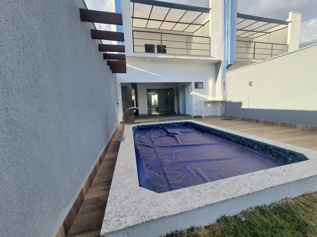 Imagem 16: Sobrado Casa Nova Eldorado Anápolis Piscina Quintal Sacada