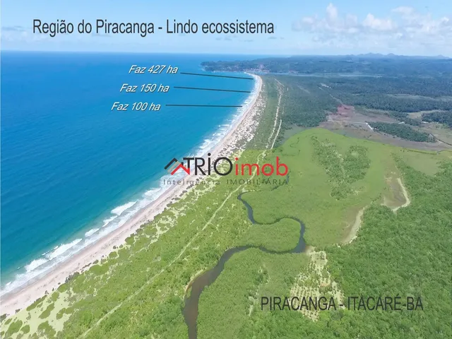 Imagem 8: Área a Venda no Piracanga Itacaré Bahia