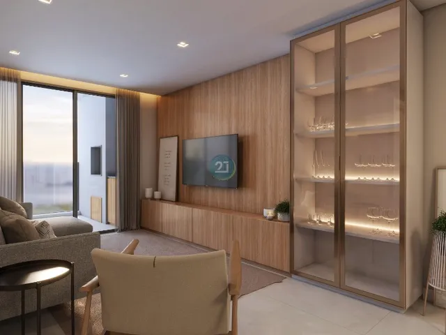 Imagem 1: Vendo Apartamento Vista Mar, com 02 Suítes, Sacada com Churrasqueira, 01 Vaga de Garagem
