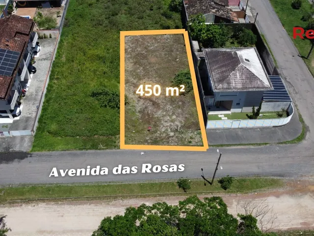 Imagem: Terreno a Venda com 450M², Av das Rosas