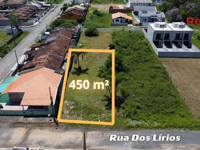 Imagem 1: Terreno a Venda com 450M², Rua dos Lirios, Rocio Grande em São Francisco do Sul