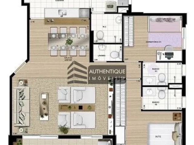 Imagem 8: Apartamento para Alugar no Bairro Centro - São Bernardo do Campo/Sp