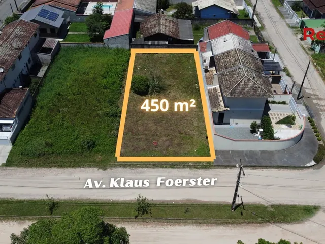 Imagem 1: Terreno a Venda com 450M², Av. Klaus Foerster, Rocio Grande em São Francisco do Sul