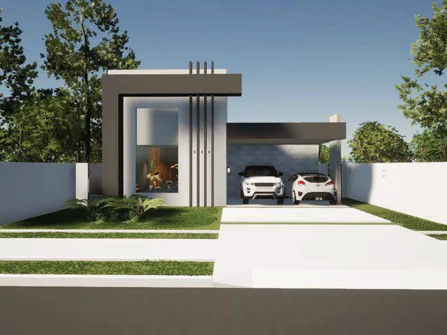 Imagem: A casa possui 3 Dormitórios, 3 Suítes, 4 Banheiros, 4