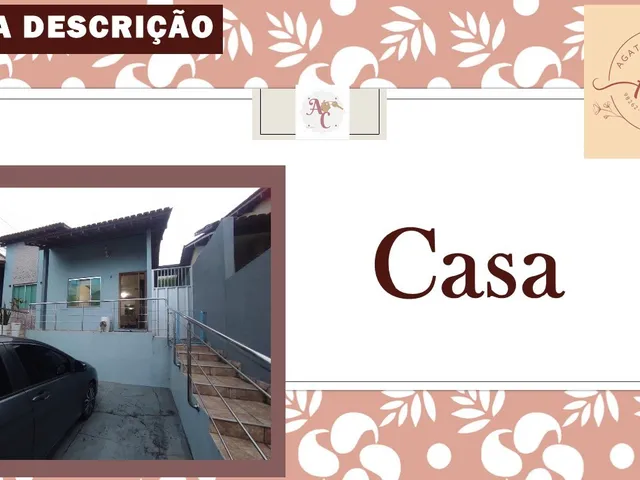 Imagem 1: Casa no Planalto Condominio Fechado 4 Quartos, Sendo 1 Suíte 2 Banheiros Social. Cozinha