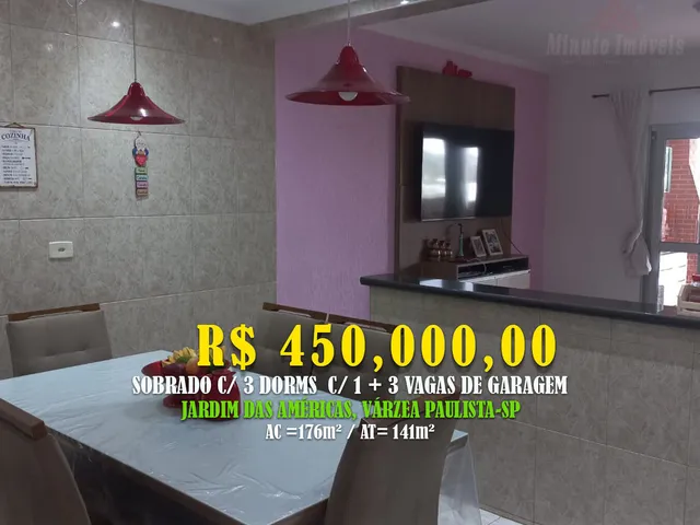 Imagem: Casa C/ 3 Dorms C/ 1 Suíte. Loc Jd. América