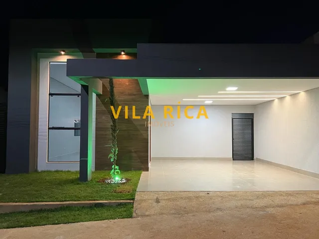 Imagem 9: Casa Moderna com 03 Suítes, Sala com 02 Ambientes, Churrasqueira, Piscina, Área Verde