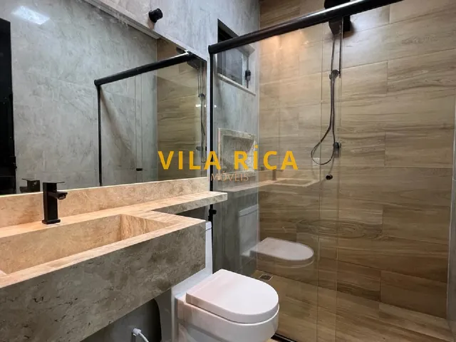 Imagem 2: Casa Moderna com 03 Suítes, Sala com 02 Ambientes, Churrasqueira, Piscina, Área Verde