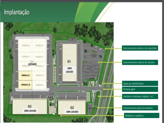 Imagem 13: Módulo em Condomínio Logístico para alugar, com de 3.370m²m², total infraestrutura