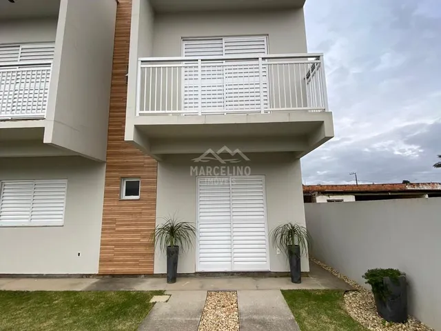Imagem: Casa nova geminada no bairro Nova Brasília