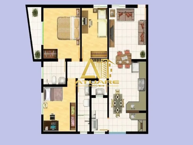 Imagem 14: Apartamento para Locação no bairro Fátima!! 03 dormitórios, sendo 01 suíte com