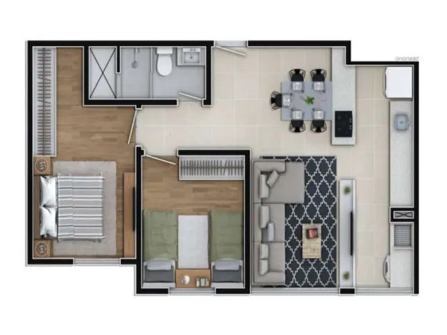 Imagem 15: Apartamento Residencial em Itajaí - Sc, Dom Bosco