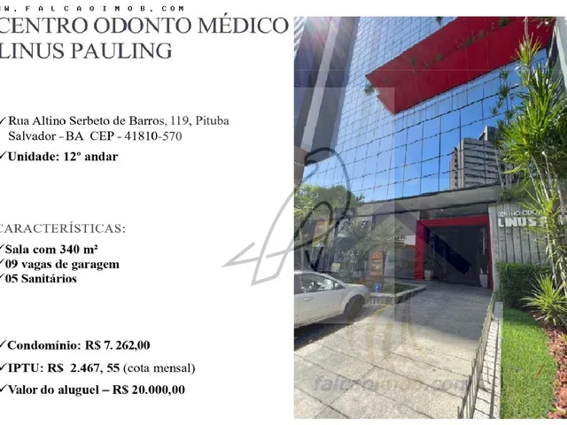 Imagem: Sala Comercial para Locação em Salvador