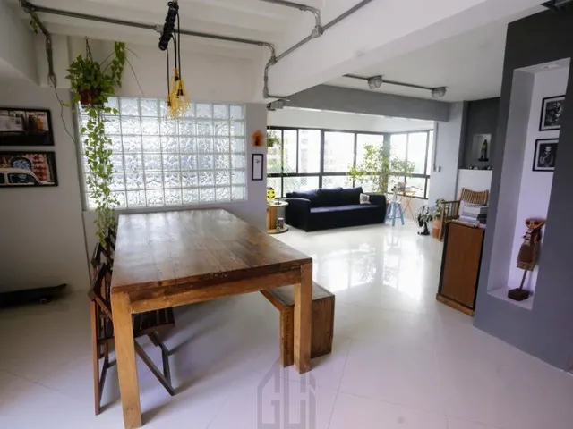 Imagem 6: Apartamento cobertura medindo 240 m², dividido em 4 quartos, duas...
