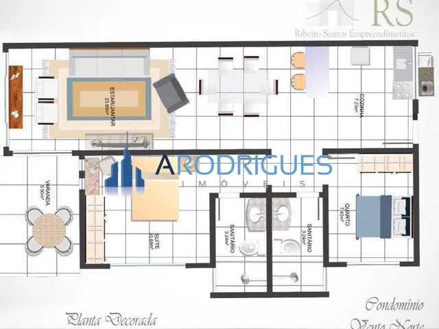 Imagem 5: Casa em Condomínio à Venda em Nova Abrantes, Camaçari-BA: 2 quartos, 1 suíte, 1 sala