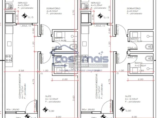 Imagem 2: VENDA - CASAS COM 2 DORMITÓRIOS NO BAIRRO ENCOSTA DO SOL EM ESTÂNCIA VELHA (COMPRE COM