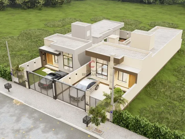 Imagem: A casa possui 3 Dormitórios, 1 Suíte, 2 Banheiros, 2
