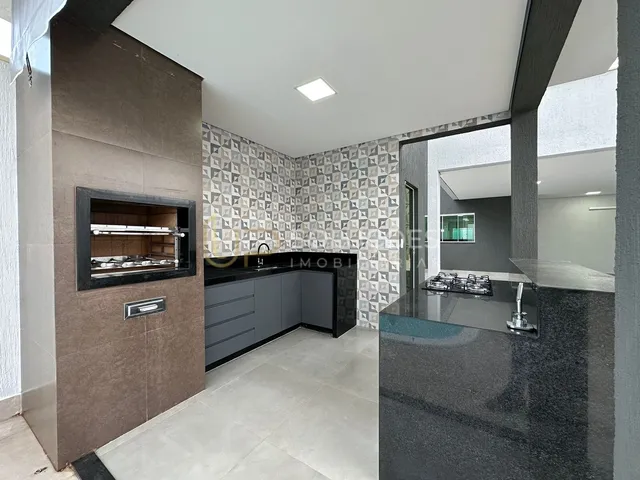 Imagem 14: Casa 3 Quartos (Suíte) + Área Gourmet C/ Piscina + Armários Planejados